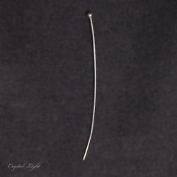 Silver Headpin 50mm
