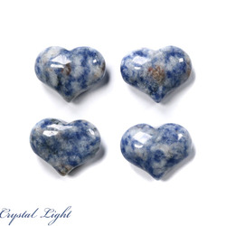 Hearts: Sodalite Small Puff Heart (B Grade)