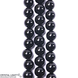 10mm Bead: Black Agate Beads&nbsp;10mm