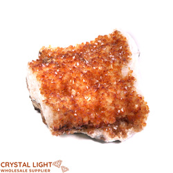 Single Druse Pieces: Citrine Druse