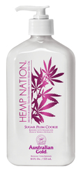 Sunbed Accessories & After-Tan Extenders: Hemp Nation Sugar Plum Cookie Tan Extender 535ml Pump Bottle