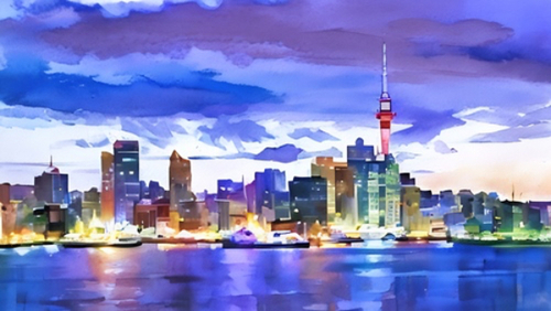 Auckland Skyline