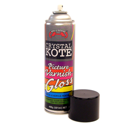 Sprays: Helmar Picture Varnish Gloss 400g