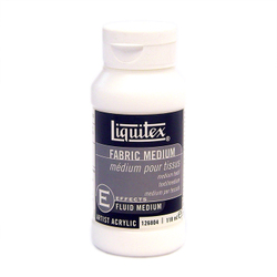 Acrylic: Liquitex Fabric Medium 4oz (118ml)