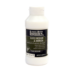 Acrylic: Liquitex Gloss Medium