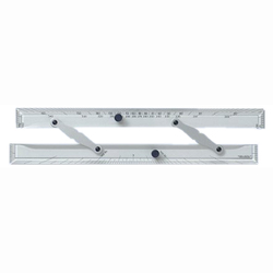 Blundell Harling Middy Bar Navigation Parallel Rule 400mm