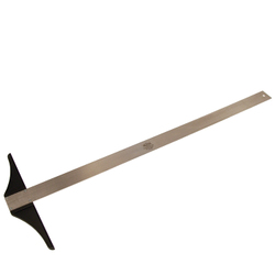 Rulers & Set Squares: Stainless Steel T-Square 30"