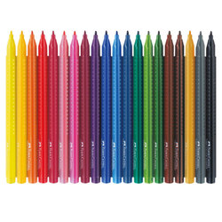 Faber-Castell GRIP Colour Markers Set of 20