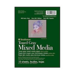 Pads: Strathmore Toned Series 400 Mixed Media Pads