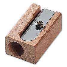 Sharpeners: Wooden Sharpener Single