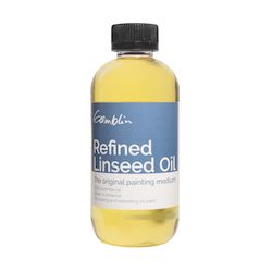 Oil: Gamblin Refined Linseed Oil