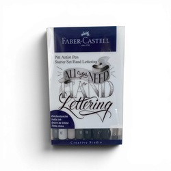 Auctions: Faber Castell Pitt Artist Pen Hand Lettering Set