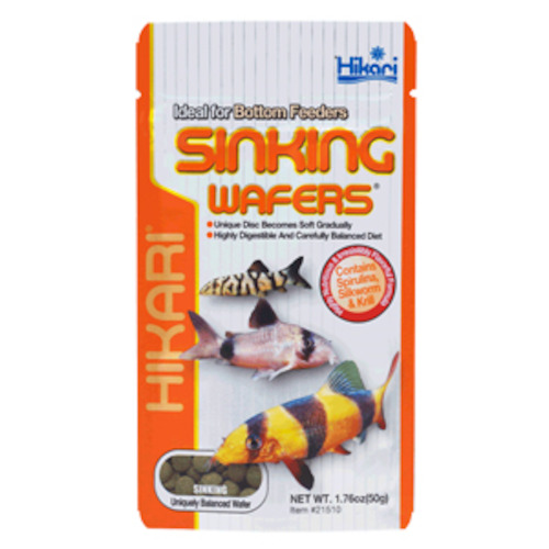 Fish: Top Quality Hikari Sinking Wafer Fish Food. 110gm