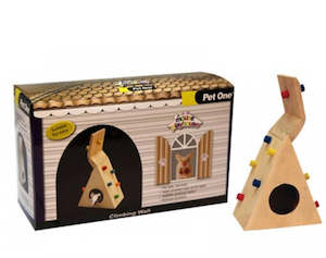 Small Pets: Pet One Mouse Play House Climbing Wall