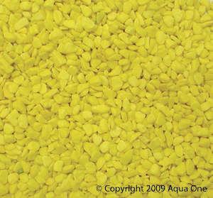 Aquarium Gravel Fluro Yellow - 1kg