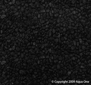 Aquarium Decorative Gravel Black 1kg