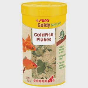 Goldfish Food: Sera Goldy  Nature Goldfish Flakes 60gm