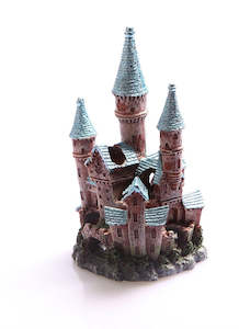 Aquarium Ornaments: Aqua One Ruined Underwater Castle Small Silver