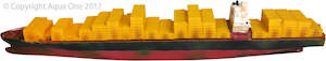 Aquarium Ornaments: Aqua One Cargo Ship Decoration