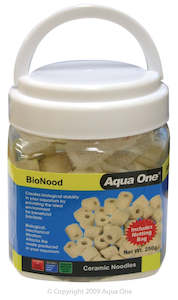 Ceramic Noodle Aquarium Filtration Media - 250g