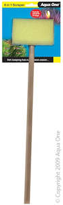 Aqua One 4 In 1 Scraper 32 Inch