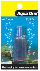 Aqua One Cylinder Air Stone (Carded) - 2.5 cm / 1 inch