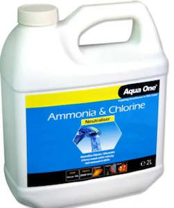 Aquarium Health: Ammonia Remover - Chlorine Neutraliser. Aquarium Treatment. 2L