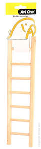 Wooden Bird Ladder - 7 Rung Non Toxic Wood