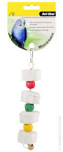 Bird Toy Mineral Flower Kabob. Optimum Bird Health