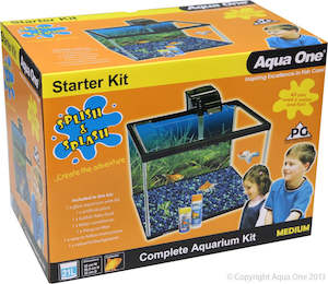 Aquariums Tanks: Aqua One Splish Splash Starter Kit 21L