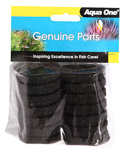 Aquarium Filtration: Aqua One Filter Air 15 Sponge Air Filter Replacement (2pk)