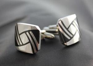 Cufflinks: WOVEN - Men's Cufflinks