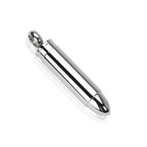 Pendants: Silver Bullet Stainless Steel Pendant