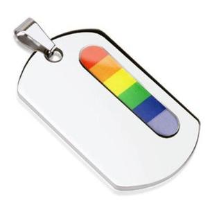 “RAINBOW” STAINLESS STEEL PENDANT