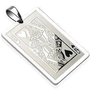Queen of Heart Pendant 316L Surgical Steel