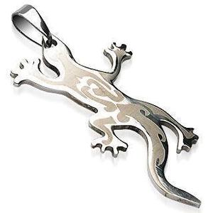 Pendants: Gecko Pendant 316L Surgical Steel