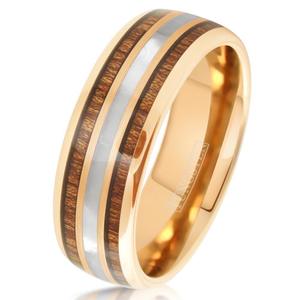 Couple Ring Rose Gold Collection: PEARL MEN COUPLES RING