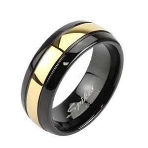 ROUTE 66 8mm MENS TUNGSTEN RING