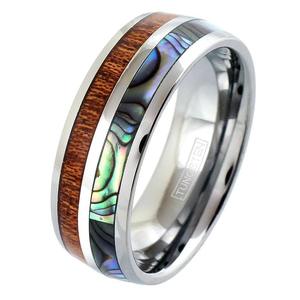 Tungsten Rings: STUNNER 8MM TUNGSTEN RING