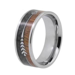HOALOHA 8mm TUNGSTEN MEN'S RING