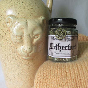 Motherwort Apothecary Herb Jar