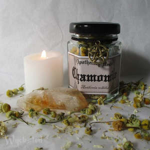 Black Bear Apothecary: Chamomile Apothecary Herb Jar