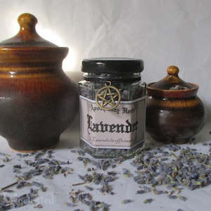 Lavender Apothecary Herb Jar