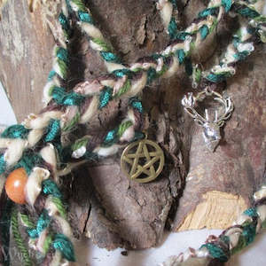 Witches Cords 1: Witches Horned God Charm Cord
