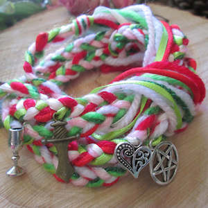 Witches Cords 1: Beltane Witches Charm Cord