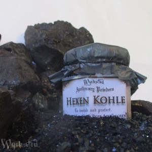 Apothecary Tools Kit: Hexen Kohle - Witches Charcoal