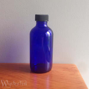 Blue Glass Bottle 120ml
