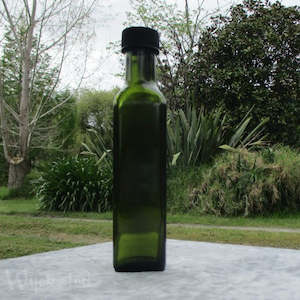 Apothecary Tools Kit: Olive Green Glass Bottle 250ml