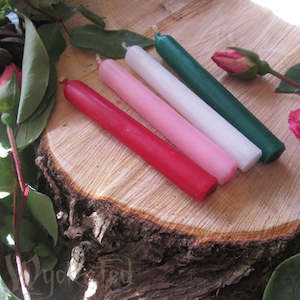 Ritual And Spell: Beltane Mini Candles Pack 4