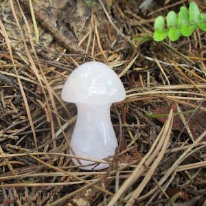 Rose Quartz Crystal Mushroom